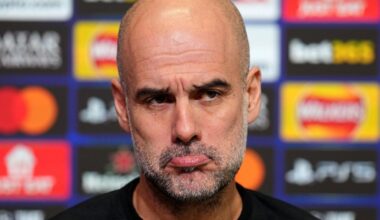 Man City boss Pep Guardiola continues criticism of ‘sensitive’ referees