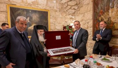 Jordans Interior Minister Participates in Christmas Midnight Mass for Christian Communities Following the Eastern Calendar in Bethlehem