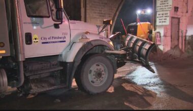 Mayor Corey O'Connor deploys salt trucks early amid dropping temperatures, flurries in Pittsburgh