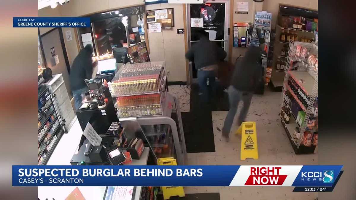 Iowa authorities still searching for others shown breaking into Scranton Casey's convenience store