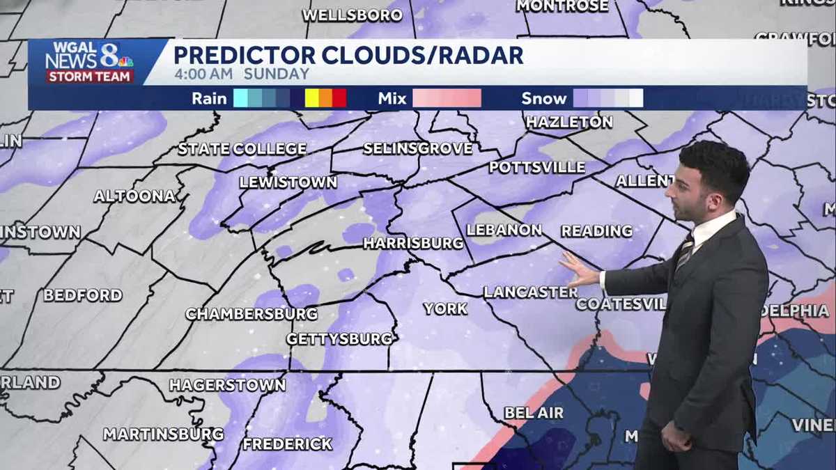 Another round of snow tonight into Sunday