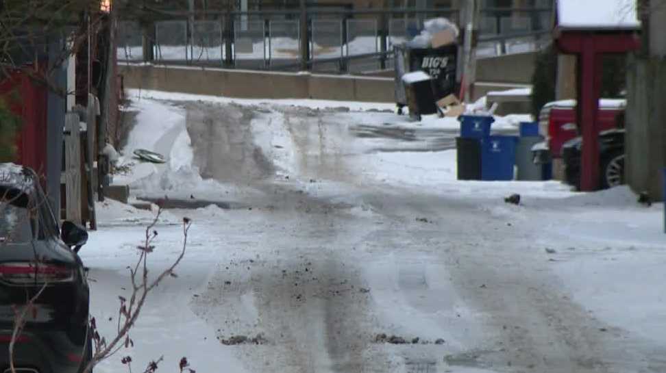 Snow-covered roads in Shadyside frustrate residents