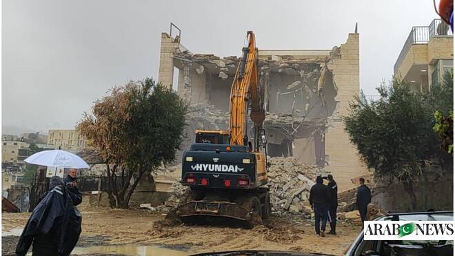 Israeli forces demolish two Palestinian homes near Bethlehem