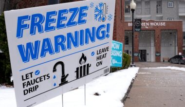 Dangerous wind chills grip central Pa. as attention shifts to possible weekend snowstorm