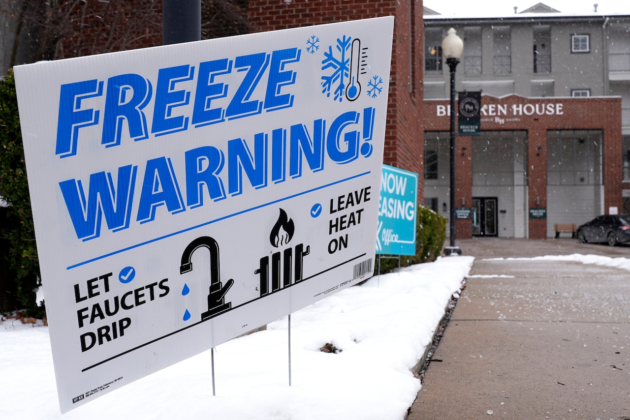 Dangerous wind chills grip central Pa. as attention shifts to possible weekend snowstorm