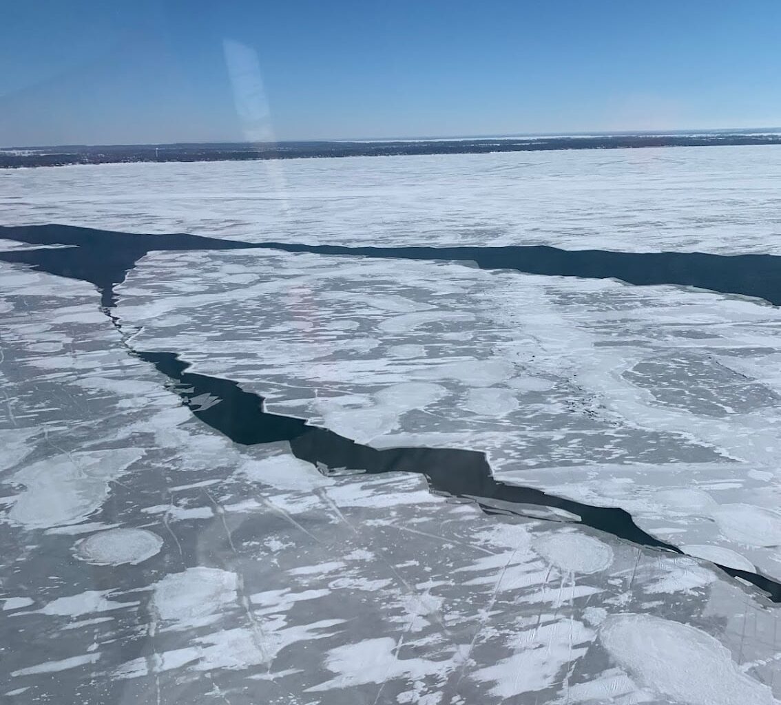 Lake Erie has more ice in late January than any winter in the past 23 years