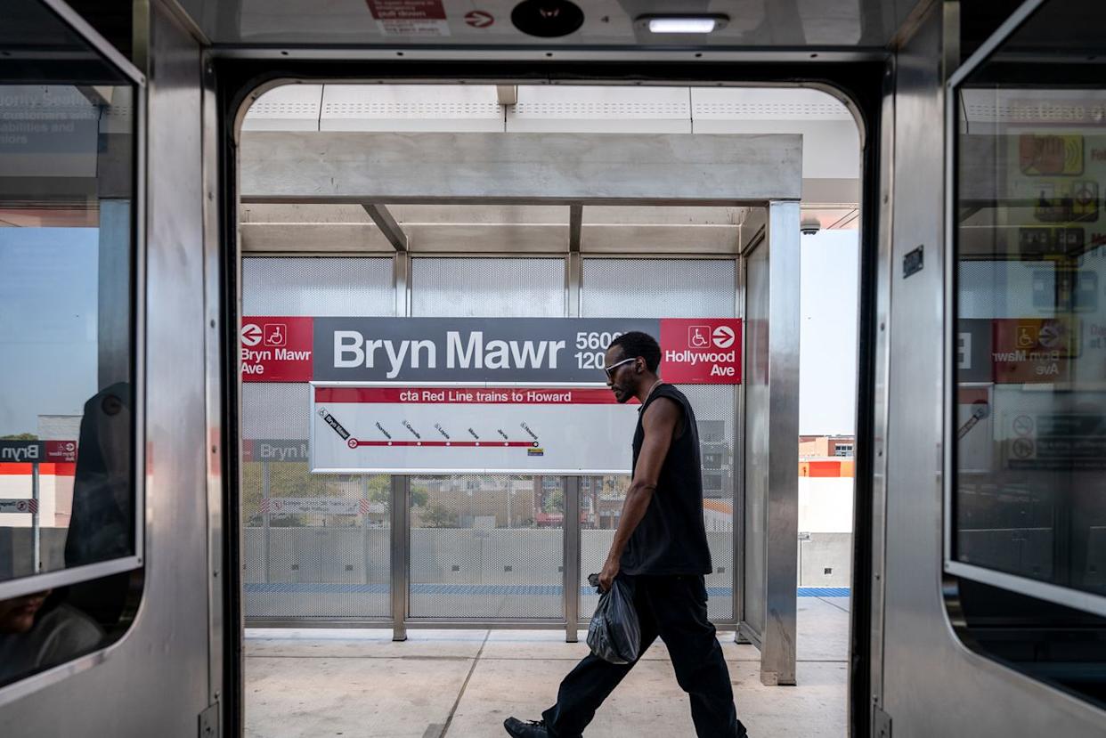 A metro stop in Bryn Mawr along The Main Line. Christopher Dilts/Bloomberg via Getty Images