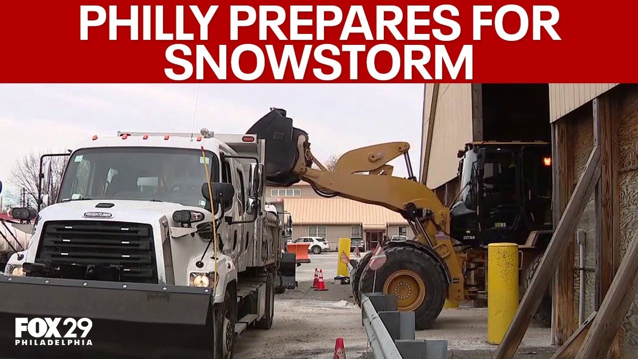 How Philly is preparing for the impending massive snowstorm