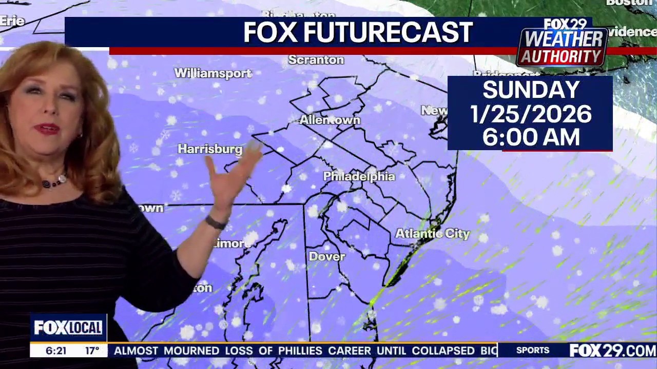 Philly snow forecast: Measurable snowfall possible this weekend