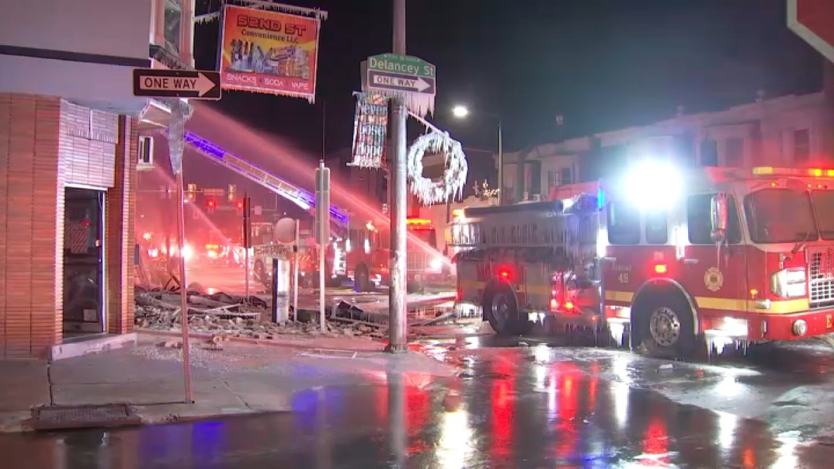 Philadelphia firefighters battle overnight fires in freezing cold – NBC10 Philadelphia