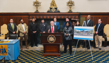 Mayor Cherelle Parker signs bill to fund revitalization of interim intercity bus facility at 1001 Filbert Street