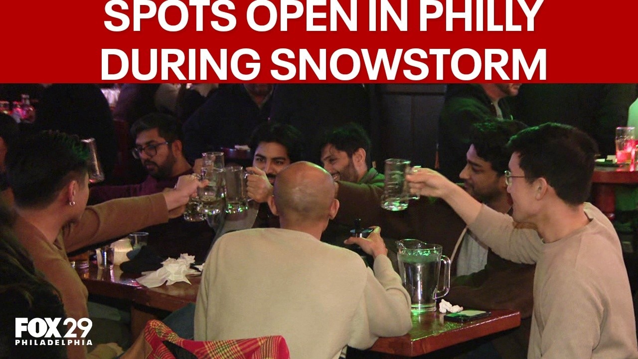 Philly bars, restaurants open during the impending snowstorm  