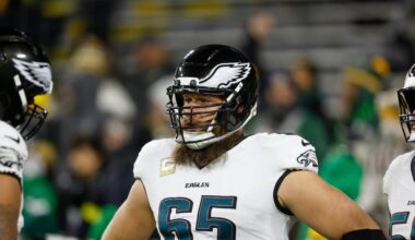 Groveton’s Lane Johnson returns to practice for Philadelphia