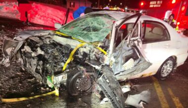 Driver becomes pinned during crash in Robinson Township