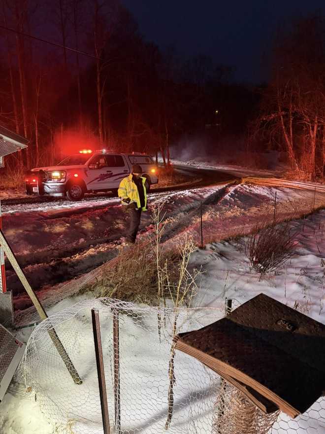 Officials on scene after ambulance rollover Officials on scene after ambulance rollover