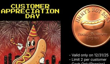 'Thank you for incredible support': Ring in 2026 with penny hot dogs at iconic Lehigh Valley shop | Eat, Sip, Shop