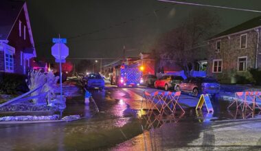 Water main break closes roads in Whitehall Township | Allentown Area