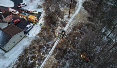 Driver taken to hospital in Lehigh County after vehicle plunges down embankment | Allentown Area