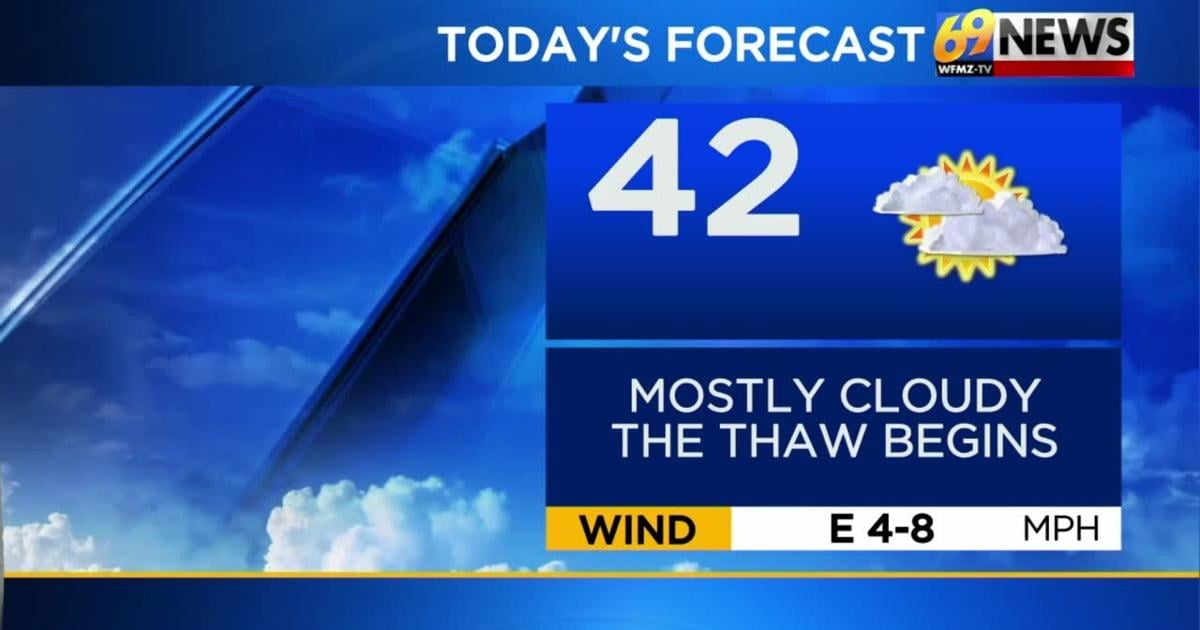 Thawing out for the rest of the week | Weather