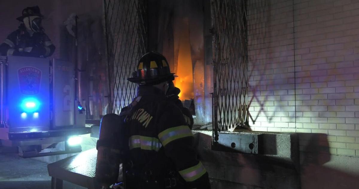 Three-alarm fire erupts at commercial building in Allentown | Allentown Area