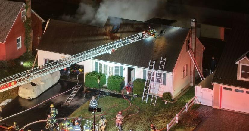 Second-alarm fire erupts at Palmer Township residence | Easton Area