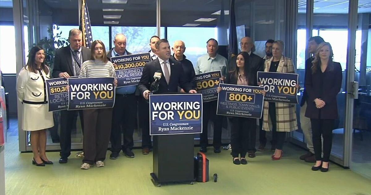 Lehigh Valley Congressman Ryan Mackenzie touts accomplishments, marks 1st year in office | State