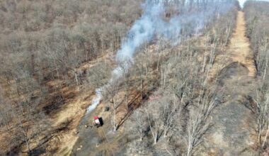 UPDATE: Crews fight large brush fire in Lower Saucon, police ask people to use caution in area | Bethlehem Area