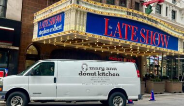 Allentown bakery delivers donuts to "The Late Show with Stephen Colbert" in New York City after national television shoutout | Allentown Area
