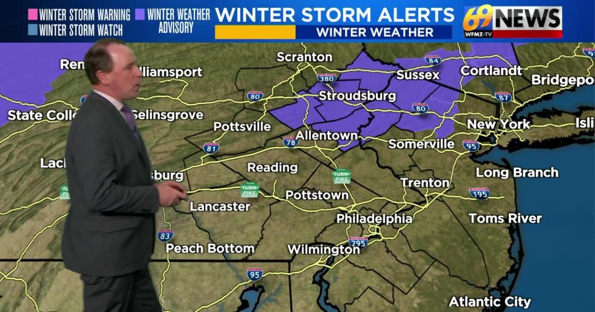 69News Weather Forecast Video 01-16-2026 | Forecast Video