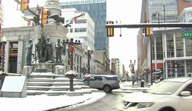 Allentown residents clear snow after weekend storm blankets city in white powder | Weather