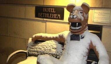 Cars 'slipping and sliding' in Bethlehem as new snowfall compounds Saturday's storm | Weather