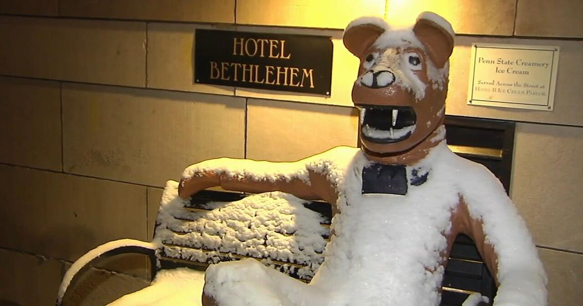 Cars 'slipping and sliding' in Bethlehem as new snowfall compounds Saturday's storm | Weather