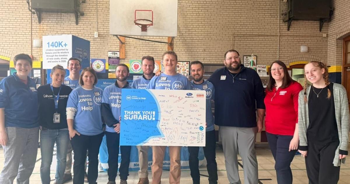 New Motors Subaru Joins Local Schools for Operation Warm | News