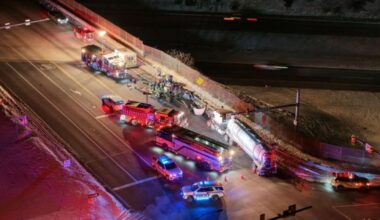 Police, fire crews respond to crash involving tractor trailer near Route 33 overpass in Palmer Twp. | Easton Area