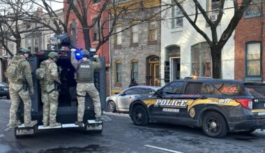 Heavy police presence in Reading prompts online speculation | Berks Regional News