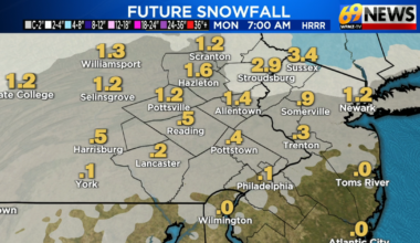 Here are the latest snow totals...a little more snow and sleet still to come | Weather