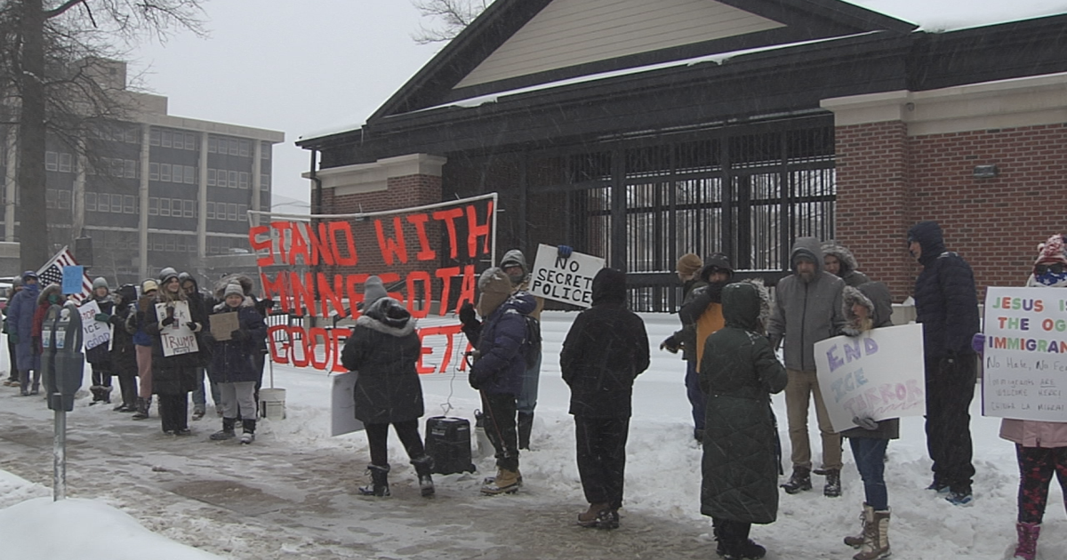 Local ICE Protestors Take To Perry Square | State