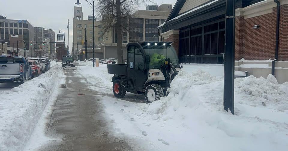 Snow Removed from Sidewalks Thanks to EDP | Local News