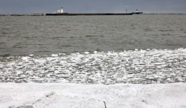 Great Lakes ice surges in past week; Lake Erie almost frozen over | News
