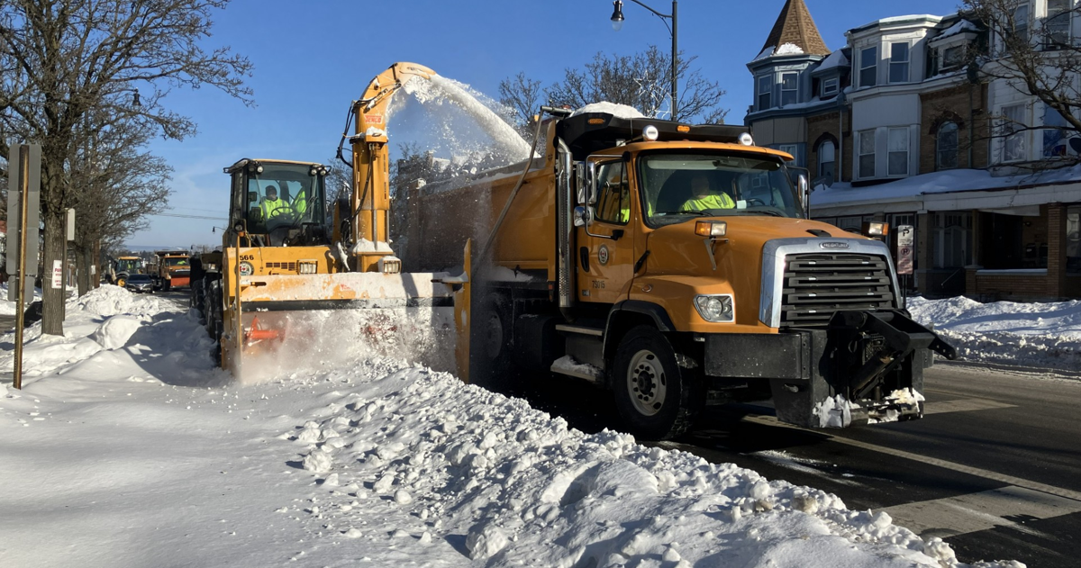 Allentown crews continue snow cleanup on primary and secondary roads | Lehigh Valley Regional News