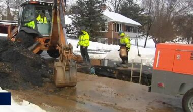 El frío provoca roturas en las tuberías principales de agua de la región | Noticias