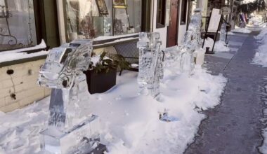 Ice sculptures continue to stand tall in West Reading | Reading Area
