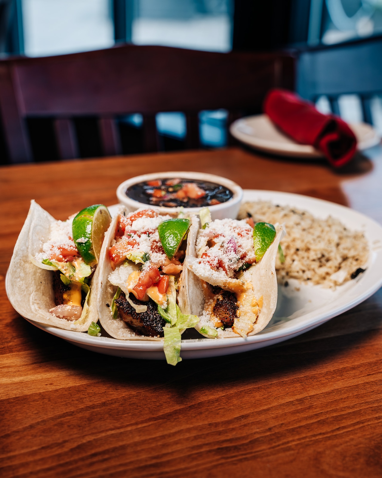 Thirsty Turtle fish tacos