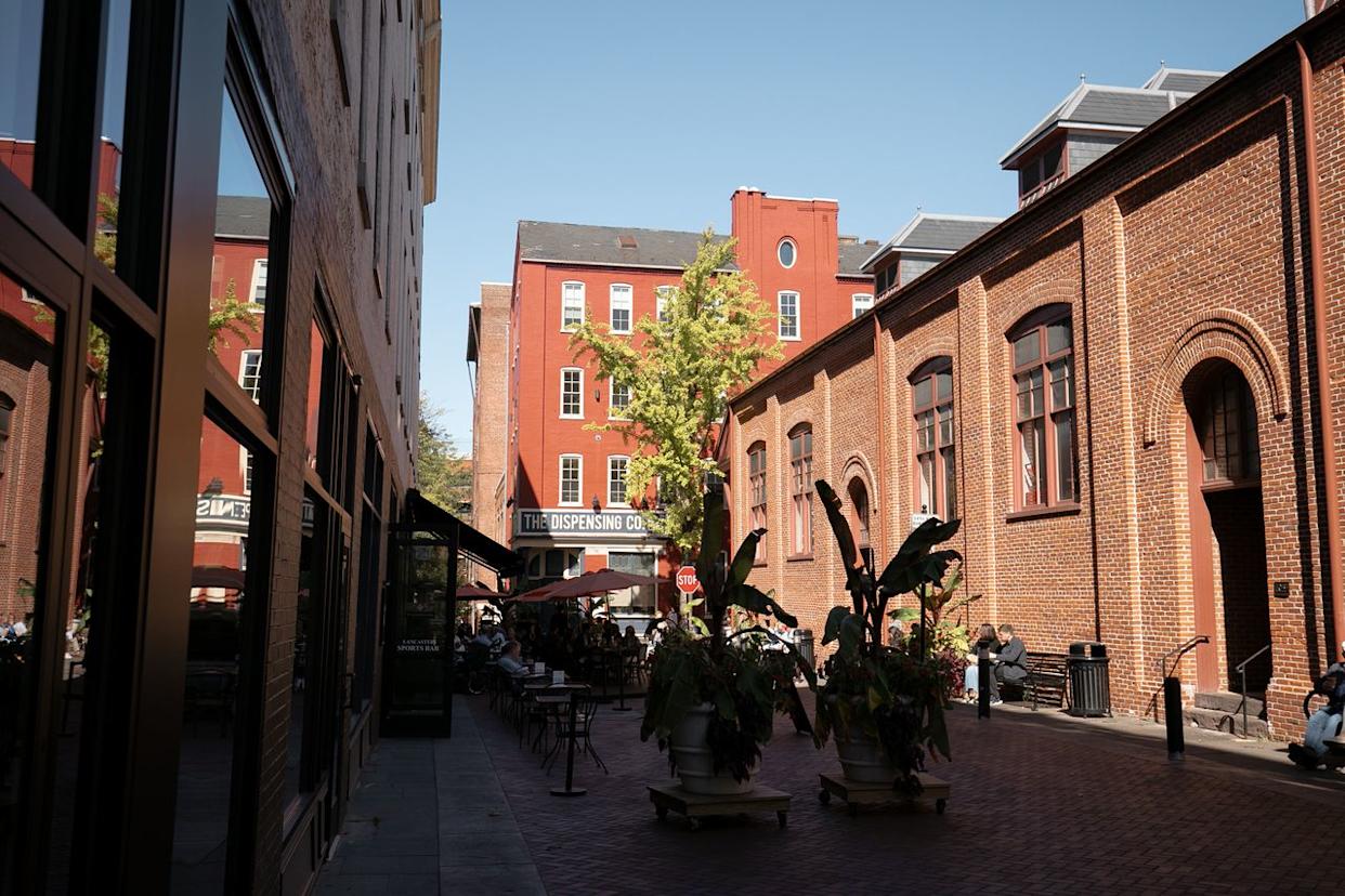 A view of downtown Lancaster. Ivey Redding/Travel + Leisure