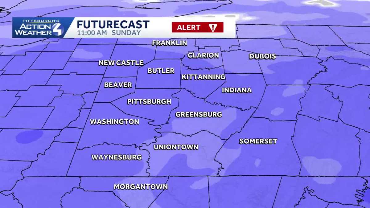 When the snow storm begins