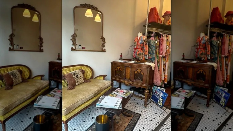 Interior of Dames Vintage Emporium