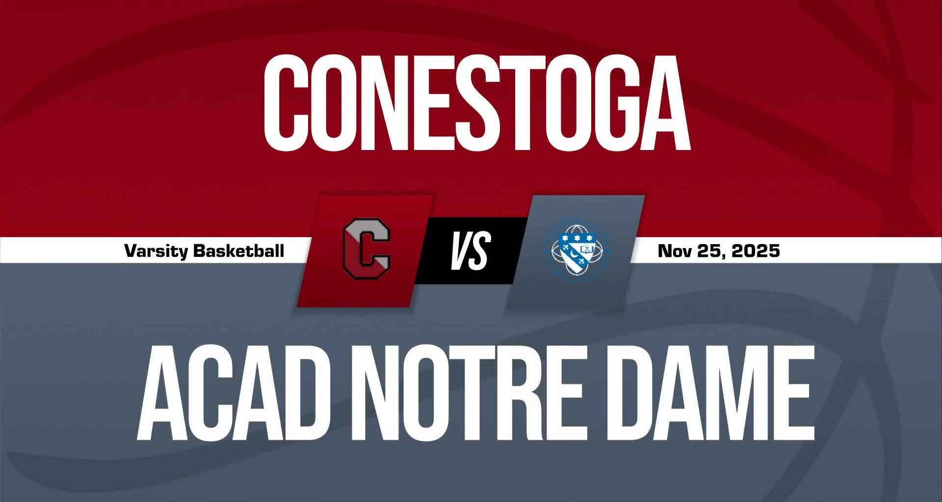 Conestoga's Win on Thursday Extends Winning Streak to Eight