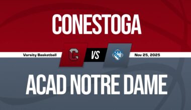 Conestoga's Win on Thursday Extends Winning Streak to Eight