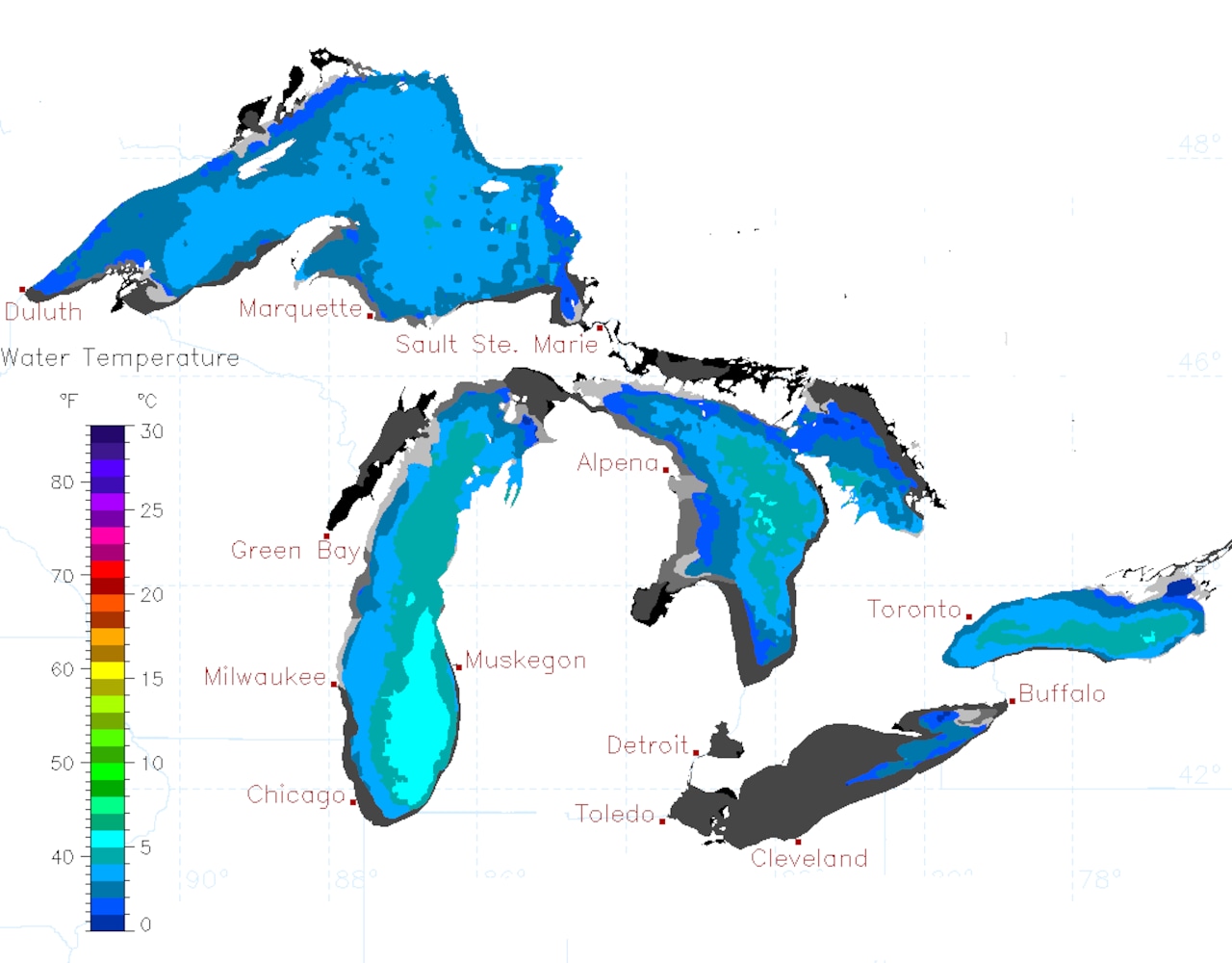 Ice on Great Lakes might surprise you with recent cold, except Lake Erie’s ice is skyrocketing