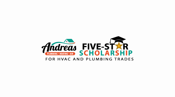 Andreas Plumbing Announces $2,500 in Scholarships for Class of 2026 High School Seniors